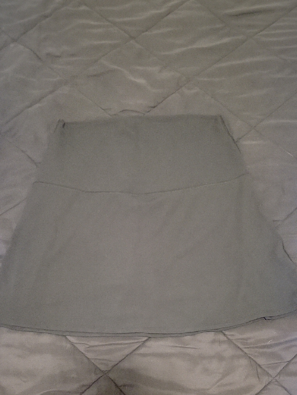 Isabel Maternity by Ingrid & Isabel Gray Mini Skirt